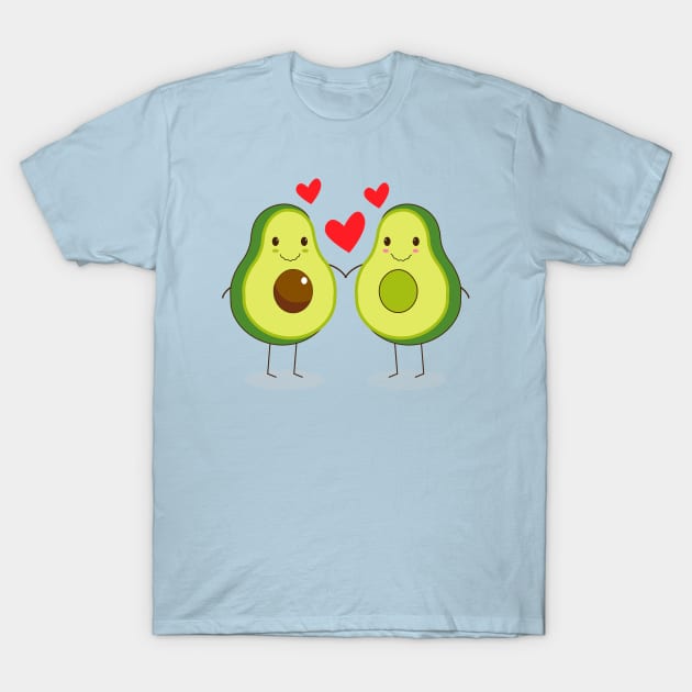 Valentine Avocado T-Shirt by bratshirt